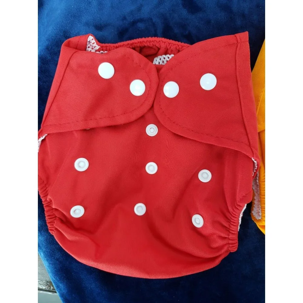 Qianquhui Baby Cloth Diapers Adjustable Size Washable Reusable for Girls and Boy